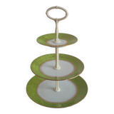 Multi-tiered porcelain tray, Stará Role porcelain, Czechoslovakia, 1950s.