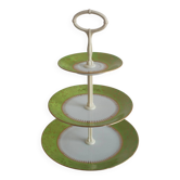 Multi-tiered porcelain tray, Stará Role porcelain, Czechoslovakia, 1950s.