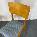 Chaises de salle à manger en hêtre modernistes du milieu du siècle, années 1950, lot de 2