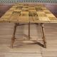 Rattan And Ceramic Dining Room Table Audoux Minnet attribution