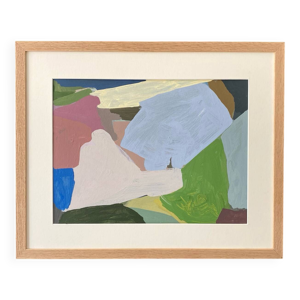 acrylique sur carton