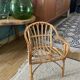 Children's rattan armchair