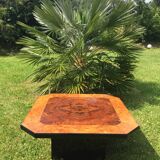 Vintage square coffee table Mario Sabot 1970