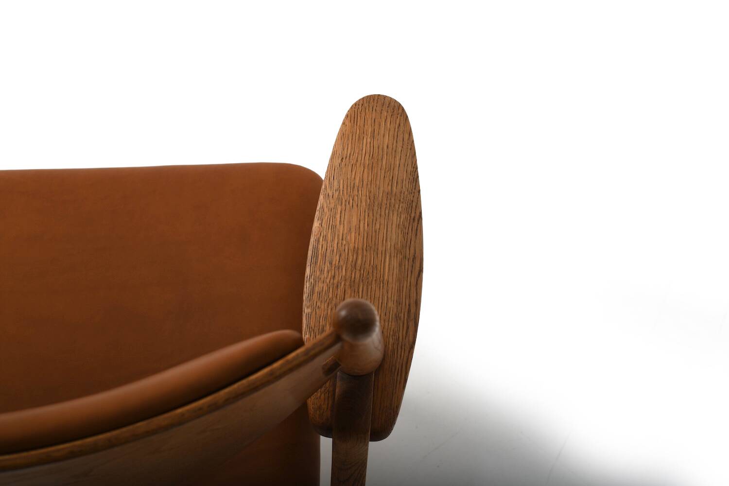 Fauteuils en chêne CH-28 de Hans J. Wegner