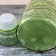 70's green carafe