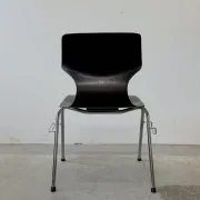Ensemble de 4 chaises empilables, Pagwood (Pagholz), Allemagne, années 1960/70.