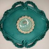 Large ceramic cut dish Monaco Cerart fish