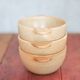 Set of 3 vintage village stoneware bowls, breakfast bowl, vintage ear bowl.
