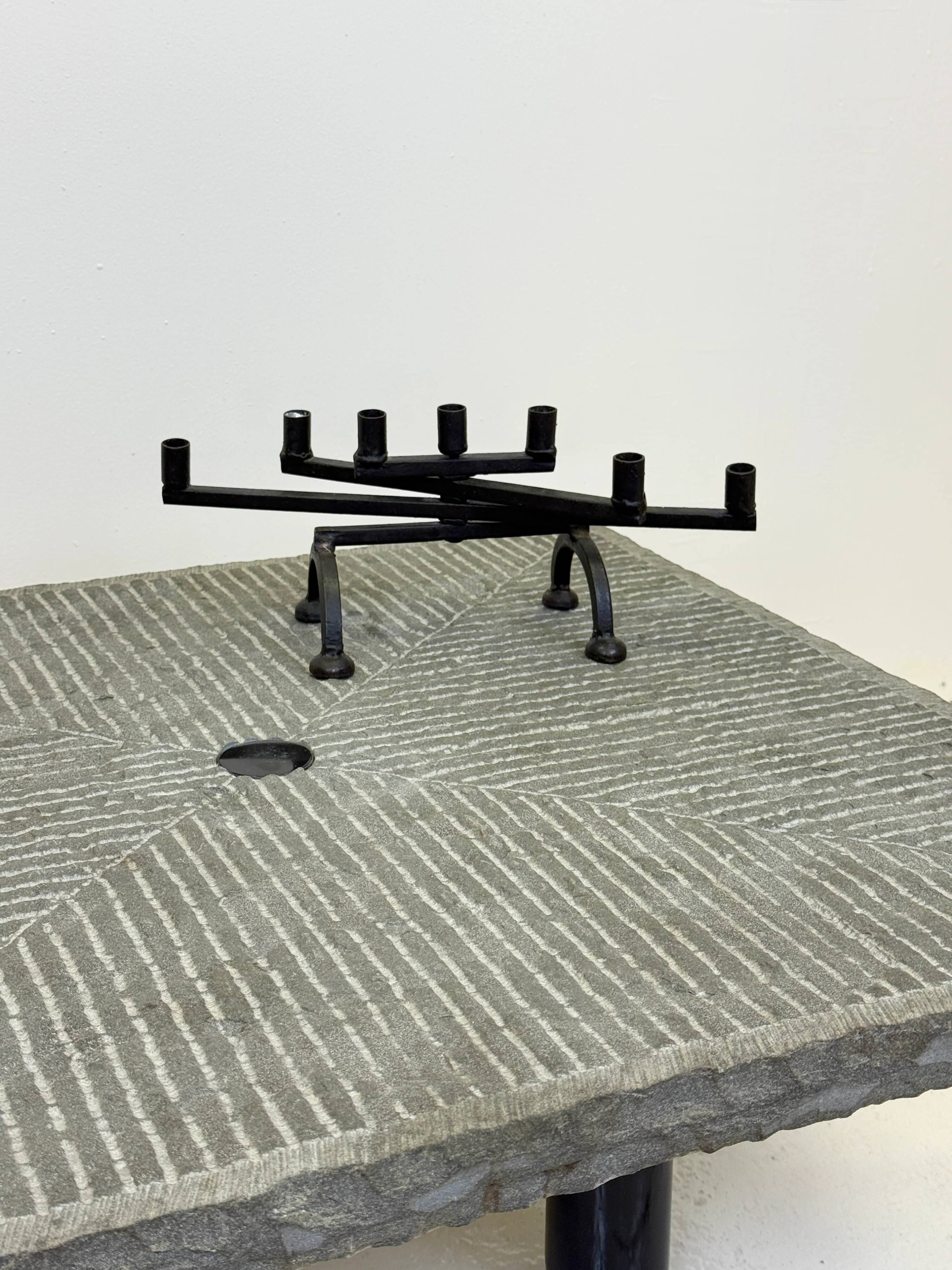Coffee table "Granit" by Giulio Lazzotti for Mageia, Italy, 1981