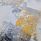 Abstract painting table