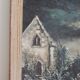 Oil on canvas painting storm sky country gallery