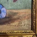 Still life with anemones, signed early 20th century
