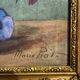 Nature morte aux anémones, signée début XX siècle