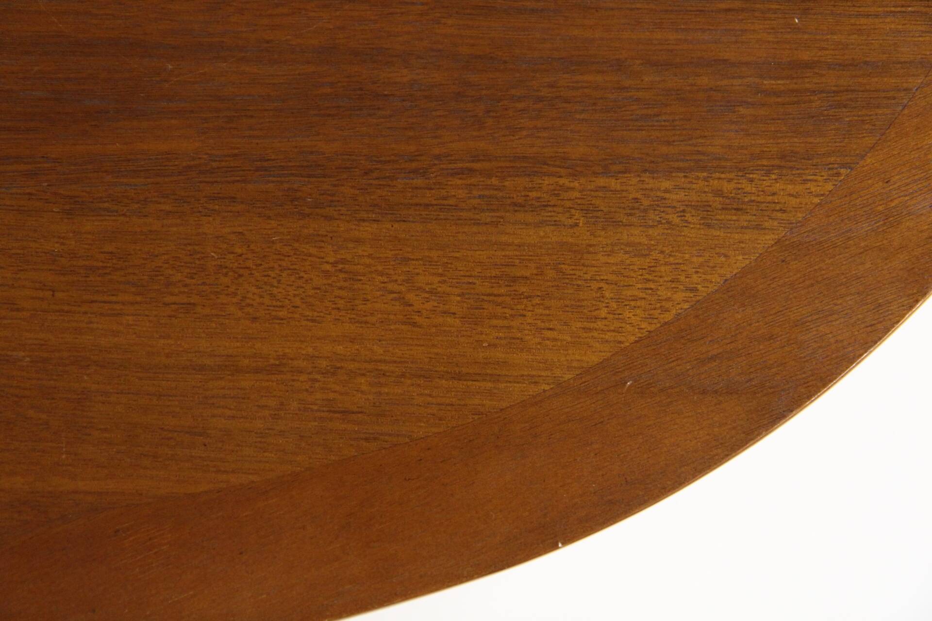 Scandinavian walnut dining table, Sweden, 1960s