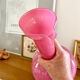 Vase vintage verre de Venise rose