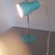 Turquoise blue articulated lamp