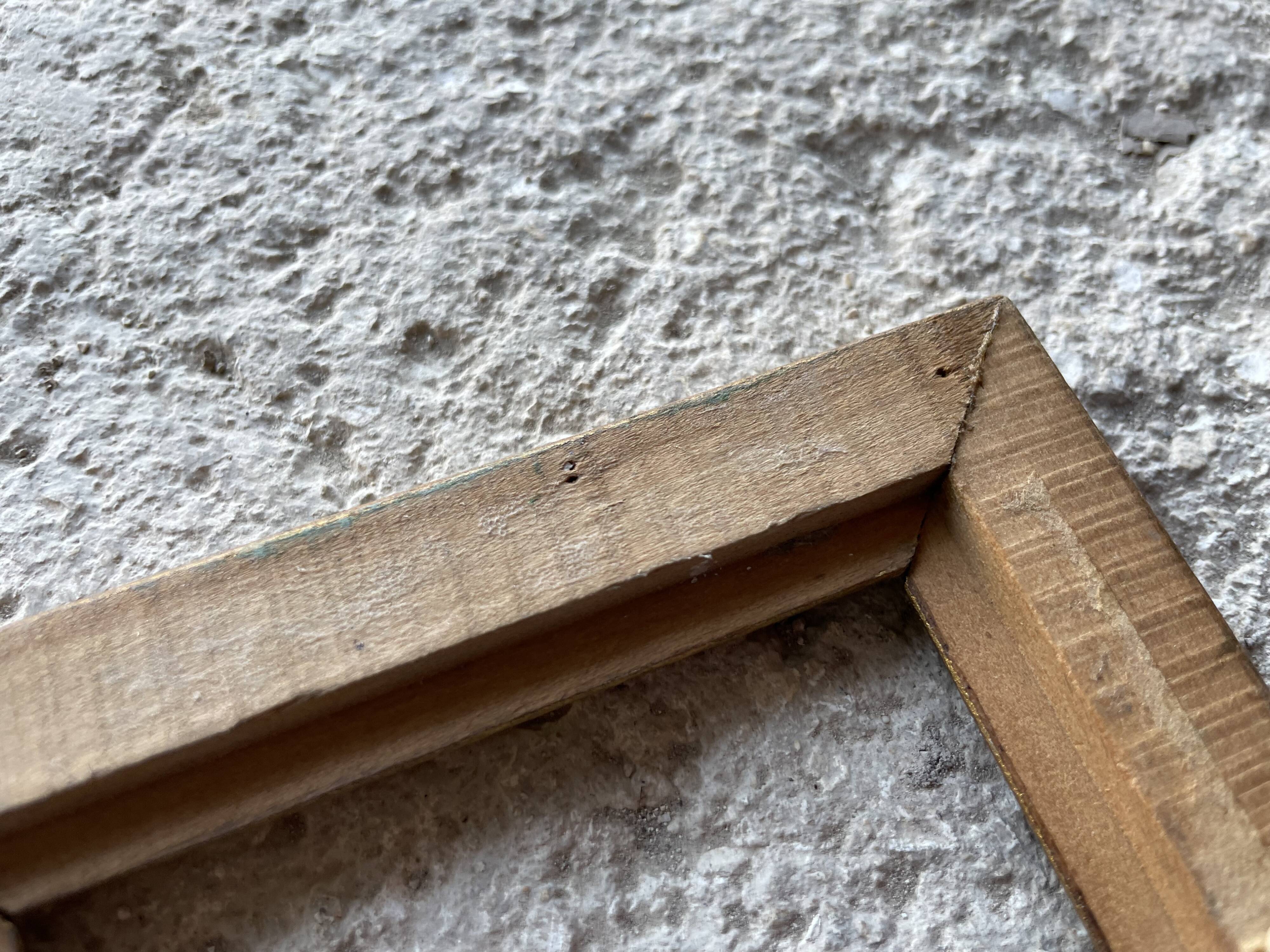 Small old gold frame 12x17cm