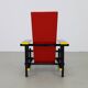 Dutch Bauhaus Lounge Chair in the style of Gerrit Rietveld