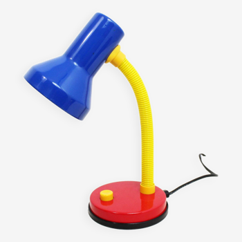 Multicolored desk lamp 1980