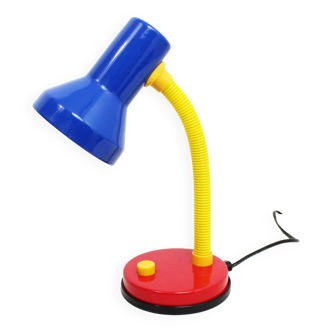 Multicolored desk lamp 1980