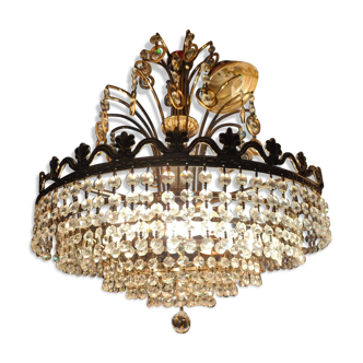 Lustre swarovski en cristal