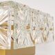 Large ceiling light in faceted crystal by Kinkeldey, Germany.