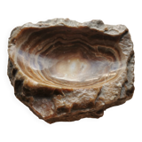Brutalist onyx ashtray