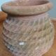 Terracotta jar pot rope decoration Goicoechea Basque Country