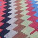 Vintage Turkish kilim, handwoven, 88x127 cm.