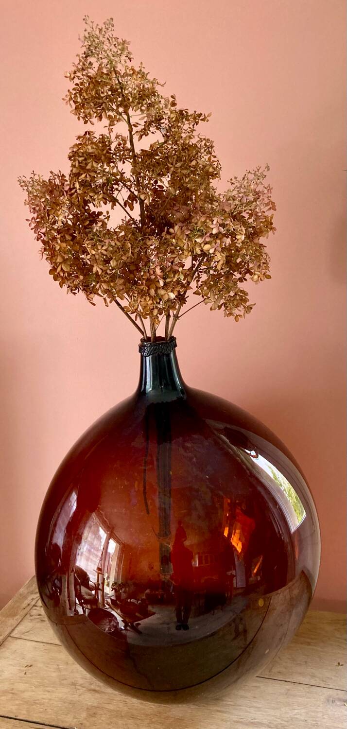 Amber antique demijohn 50L