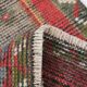 2x3 Red Green Oriental Vintage Rug, 48x89Cm