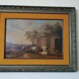 Oil on canvas English school of the 19th century