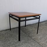 Marcel Gascoin modernist dining table + extension 1950