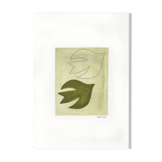 Painting and illustration on paper • T513 • signed Eawy