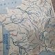 Vintage school map MDI FRANCE Mediterranean