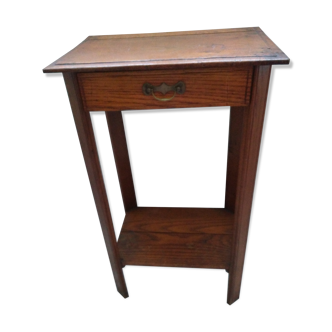 Oak side table