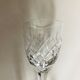 Ensemble de six verres à porto en cristal de Lorraine