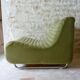 Fauteuil chauffeuse années 70