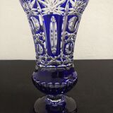 Cut crystal vase