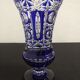 Vase en cristal taillé