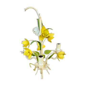 Antique hanging decoration of flowers