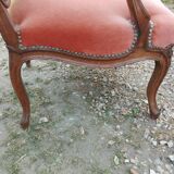 Paire de fauteuils anciens style louis xv