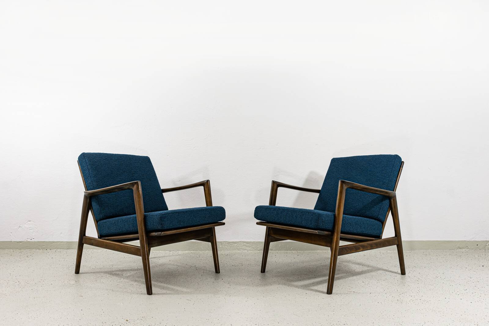 Mid Century Modern Armchair By Sfm, Poland, 1960s