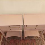Pretty Pair of bedside tables style Louis XVl
