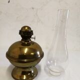 Brass kerosene lamp