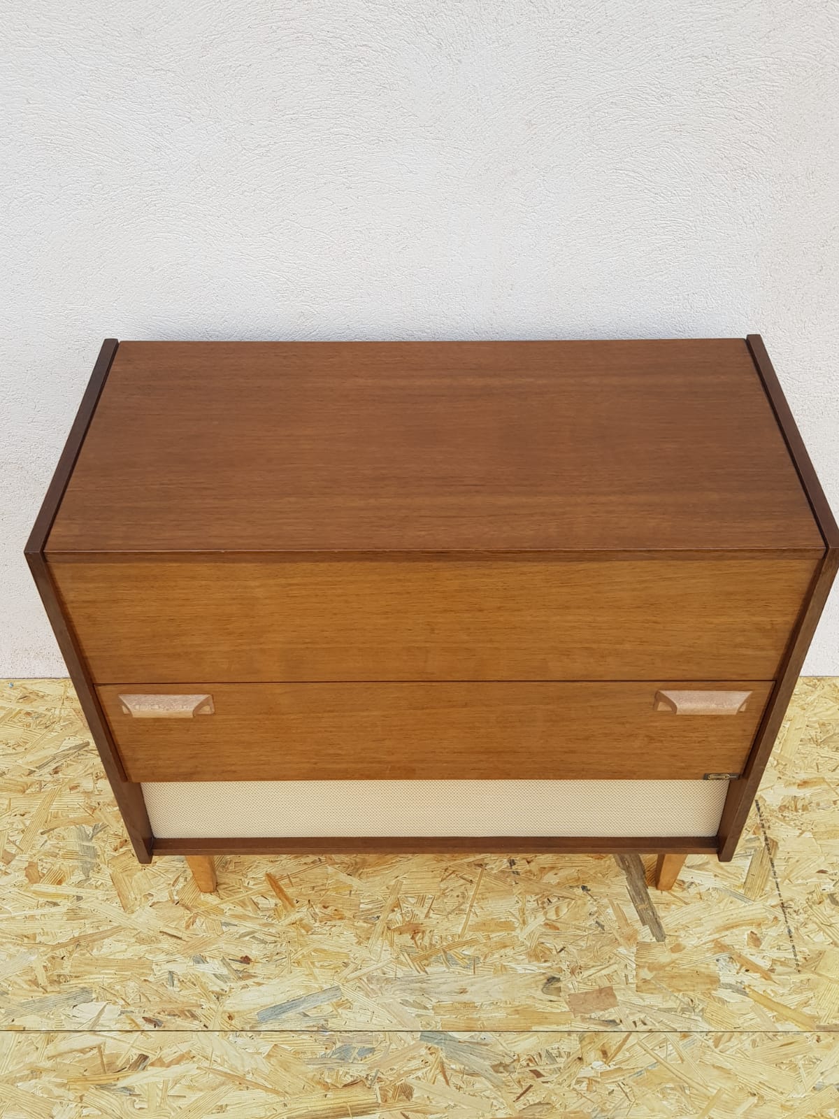 Meuble hifi tourne disque et radio Continental Edison