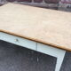 Table de ferme vintage sapin 1940