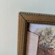 Vintage oil painting table signed M.Painta 1934 ruell.