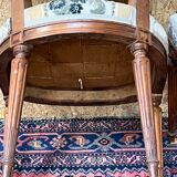 Pair of antique Louis XVI style chairs, beautifully upholstered