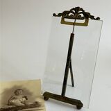 Brass frame, beveled glass - Model 2